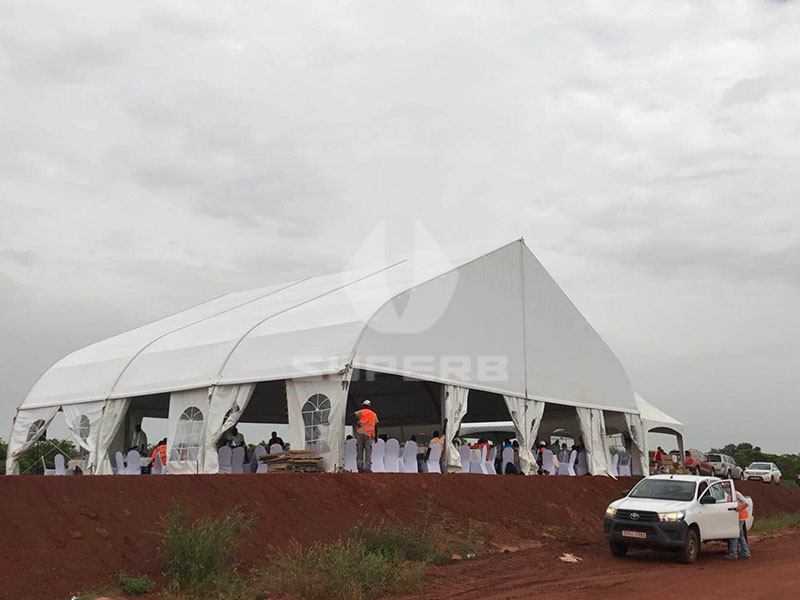 reception catering tent for wedding