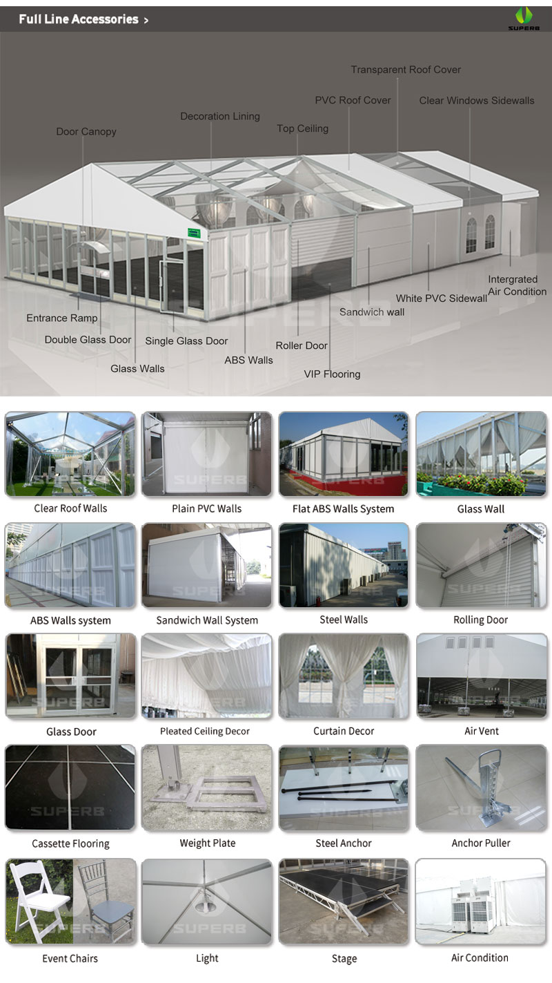  industrial warehouse structure tents