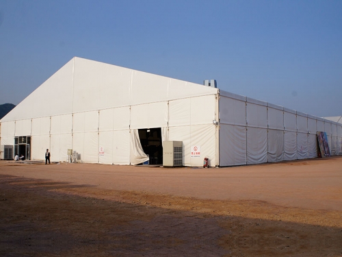 60m عرض واضح مستودع مؤقت خيمة سرادق